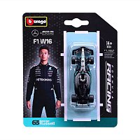 Bburago – FORMULA RACING Mercedes-AMG Petronas W16 (2025), #63 George Russell, blistr, 1:64