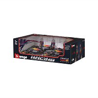 Bburago - FORMULA RACING F1 4 Pack - Oracle Red Bull Racing , #1 M.Verstappen + #11 S.Perez, 1:43