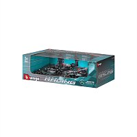 Bburago - FORMULA RACING F1 4 Pack – Mercedes-AMG Petronas, #44 L.Hamilton + #63 G.Russell, 1:43