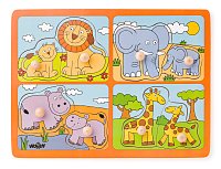 Puzzle pro nejmenší s úchyty - pro nejmenší s úchyty