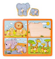 Puzzle pro nejmenší s úchyty - pro nejmenší s úchyty