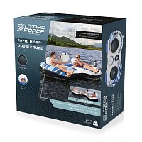 Nafukovací double křeslo se síťkou Rapid Rider™ - 50 x 240 x 122 cm