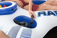 Nafukovací double křeslo se síťkou Rapid Rider™ - 50 x 240 x 122 cm