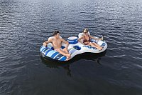 Nafukovací double křeslo se síťkou Rapid Rider™ - 50 x 240 x 122 cm