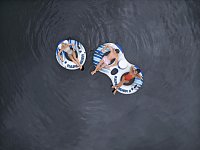 Nafukovací double křeslo se síťkou Rapid Rider™ - 50 x 240 x 122 cm