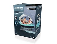 Hydro Force® Nafukovací ostrov se stříškou Sunny Lounge, 81 x 257 x 280 cm