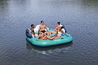 Hydro Force® Nafukovací ostrov se stříškou Sunny Lounge, 81 x 257 x 280 cm