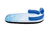 Nafukovací lehátko s opěrkou Indigo Wave™ - 53,5 x 97 x 183 cm