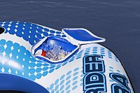 Nafukovací křeslo se síťkou Rapid Rider™Ultra - 50 x 132 x 152 cm