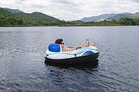 Nafukovací křeslo se síťkou Rapid Rider™Ultra - 50 x 132 x 152 cm