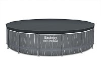 Nadzemní bazén Steel Pro MAX s LED osvětlením, 457 x 107 cm
