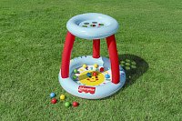 Nafukovací hrací centrum Fisher Price s míčky - 15ks, 89cm x 89cm x 84cm