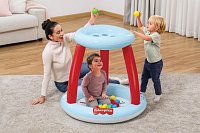 Nafukovací hrací centrum Fisher Price s míčky - 15ks, 89cm x 89cm x 84cm