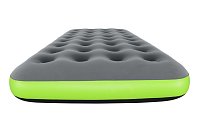 Semišová nafukovací matrace ROLL and RELAX - 188 x 99 x 22cm