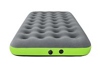 Semišová nafukovací matrace ROLL and RELAX - 188 x 99 x 22cm