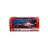 Bburago – RACE Formula F1 Ferrari SF-25 (2025) s helmou, #44 Lewis Hamilton, 1:18