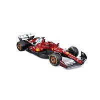 Bburago – RACE Formule F1 Ferrari SF-25 (2025) s helmou, #16 Charles Leclerc, 1:18