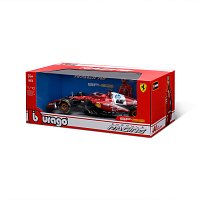 Bburago – RACE Formule F1 Ferrari SF-25 (2025) s helmou, #16 Charles Leclerc, 1:18