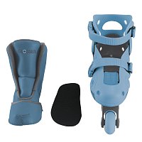 První Inline brusle 2v1, modré, vel. 26-29