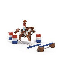 Hannah s koněm a překážkami - westernové dobrodružství