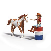 Hannah s koněm a překážkami - westernové dobrodružství