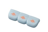 Květinová kočičí trojčata s kočárkem