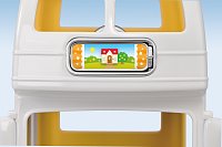 Dvoupatrový školkový autobus