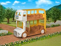 Dvoupatrový školkový autobus