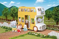 Dvoupatrový školkový autobus