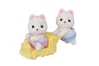 Pomeranian dvojčata baby