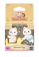 Pomeranian dvojčata baby