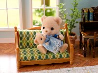 Sušenkoví medvídci trojčata v kolébce