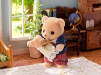 Sušenkoví medvídci trojčata v kolébce