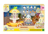 Stánek na výrobu citrusových nápojů