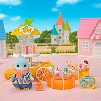 Stánek na výrobu citrusových nápojů