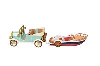 Výletní loďka námořníka tuleně