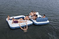 Hydro Force® Nafukovací ostrov 2 v 1 Bloc Party™