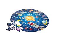 Dětské puzzle - Sluneční soustava LED