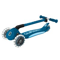 Koloběžka Globber Elite Lights 3-kolečka, tmavě modrá