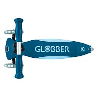 Koloběžka Globber Elite Lights 3-kolečka, tmavě modrá