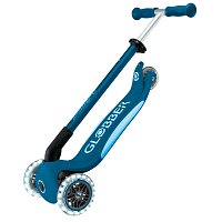 Koloběžka Globber Elite Lights 3-kolečka, tmavě modrá