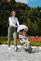 Tříkolka EXPLORER TRIKE 4v1 ECOLOGIC, coconut