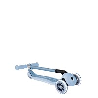 Koloběžka PRIMO FOLDABLE LIGHTS ECOLOGIC, blueberry