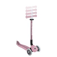 Koloběžka GO UP ACTIVE LIGHTS ECOLOGIC 3v1, berry