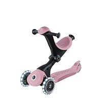 Koloběžka GO UP DELUXE 360° LIGHTS ECOLOGIC  3v1, berry