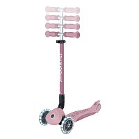Koloběžka GO UP DELUXE 360° LIGHTS ECOLOGIC  3v1, berry