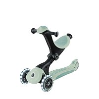 Koloběžka GO UP DELUXE 360° LIGHTS ECOLOGIC  3v1, pistachio