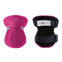 Sada chráničů 3v1 PROTECTIVE JUNIOR SET XXS, fuchsiová růžová