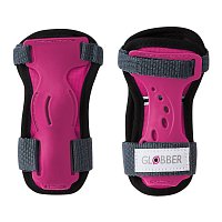Sada chráničů 3v1 PROTECTIVE JUNIOR SET XXS, fuchsiová růžová