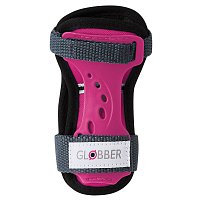 Sada chráničů 3v1 PROTECTIVE JUNIOR SET XXS, fuchsiová růžová